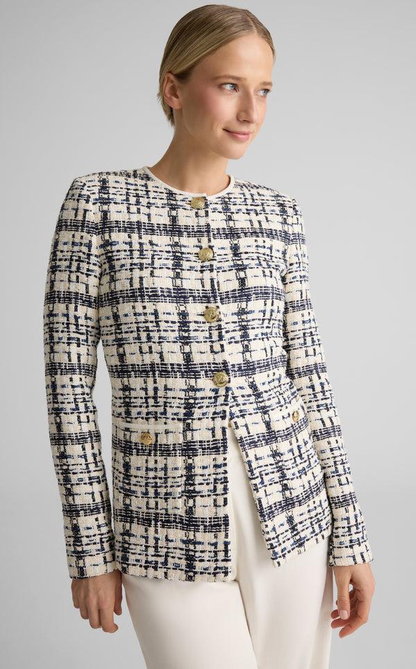 st. john Amara Jacket in St. Tropez Tweed EBWM