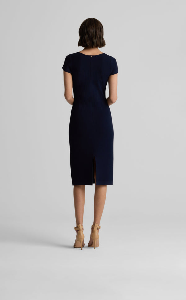St. John Blaire Dress In Madison Knit NV00