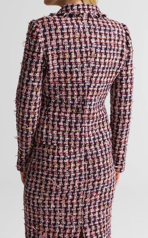 St. John Bristol Jacket In Lachman Tweed BOEM