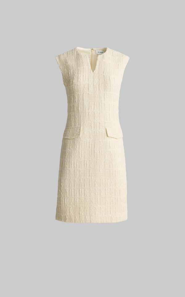 St. John Cameron Dress In Foundry Tweed EC00