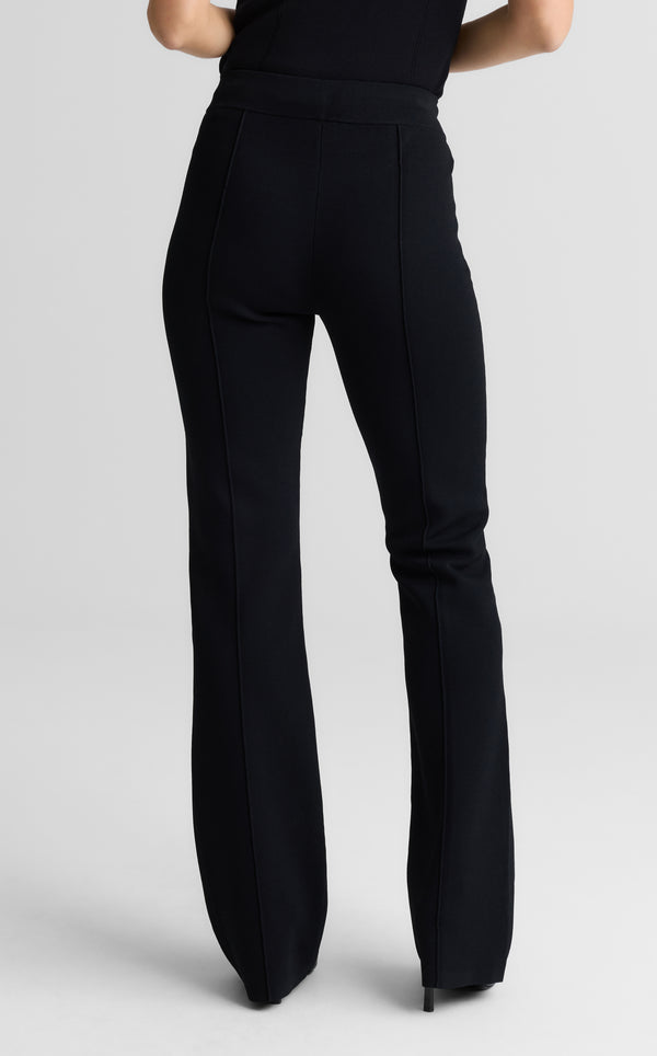 St. John Charlotte Pant In Santa Roma Knit BK00