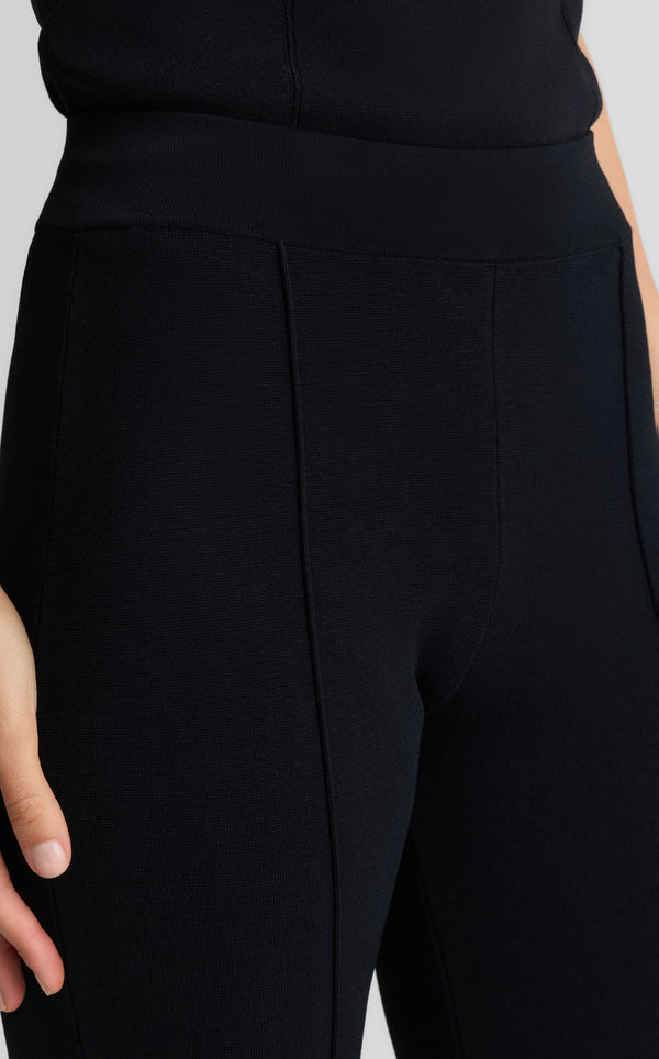 St. John Charlotte Pant In Santa Roma Knit BK00