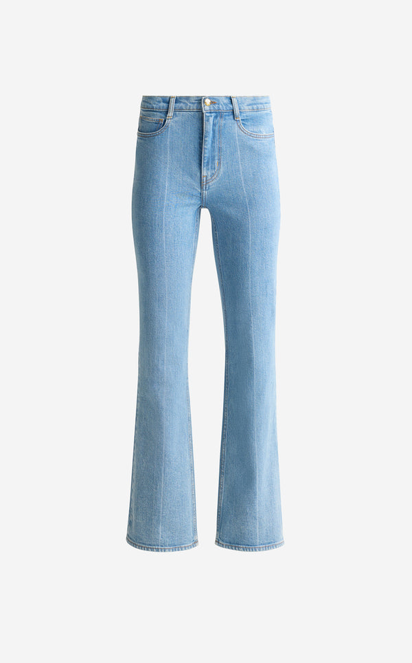 St. John Charlotte Pant In Stretch Denim LIDW