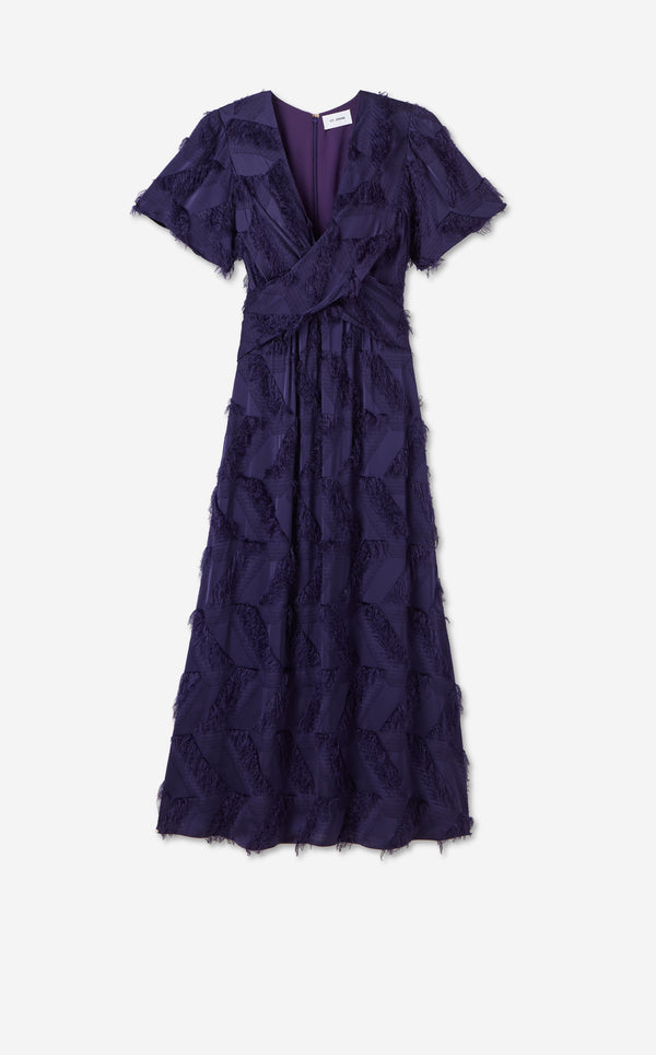 St. John Christy Dress In Fil Coupe DEPP