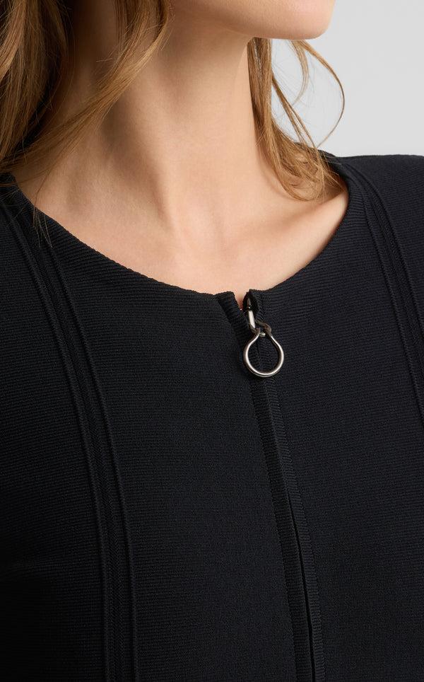 St. John Corinne Jacket In Valley Knit BK00