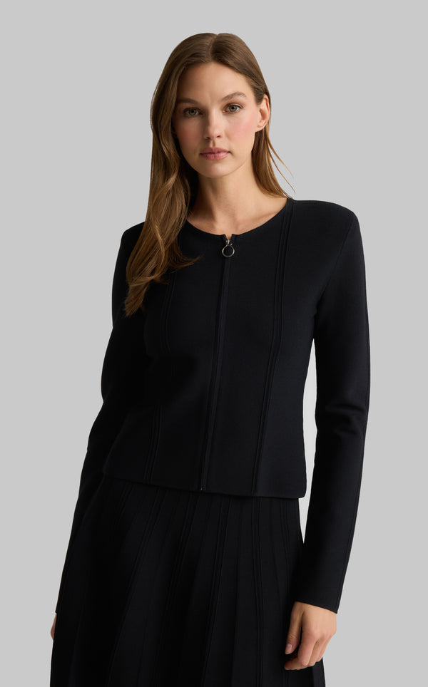 st. john Corinne Jacket in Valley Knit BK00