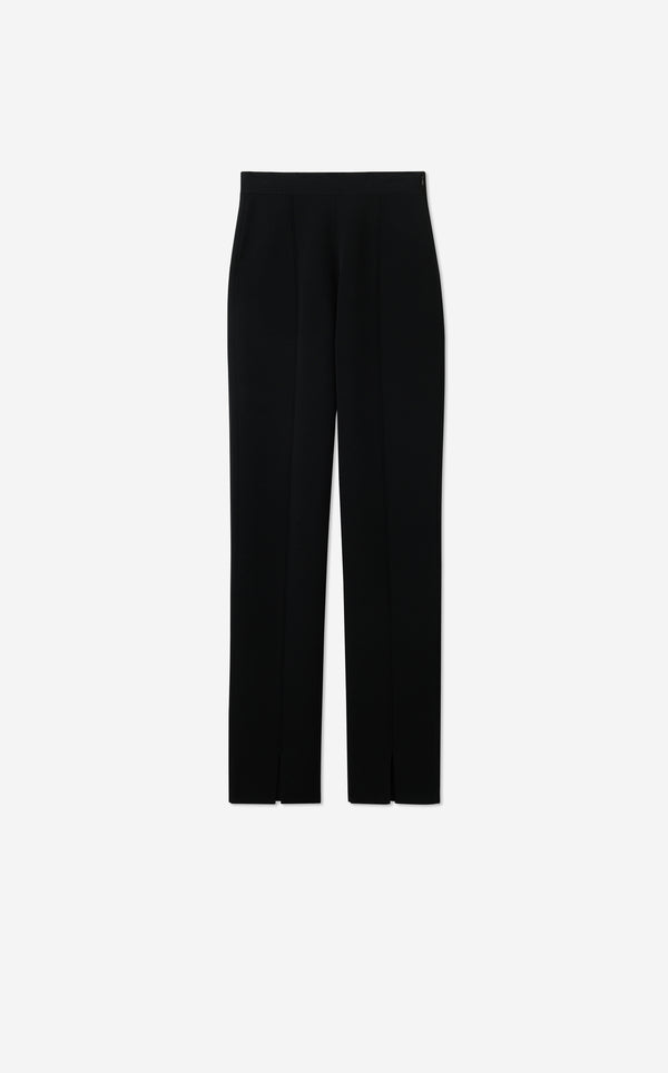 St. John Dani Pant In Santa Roma Knit BK00