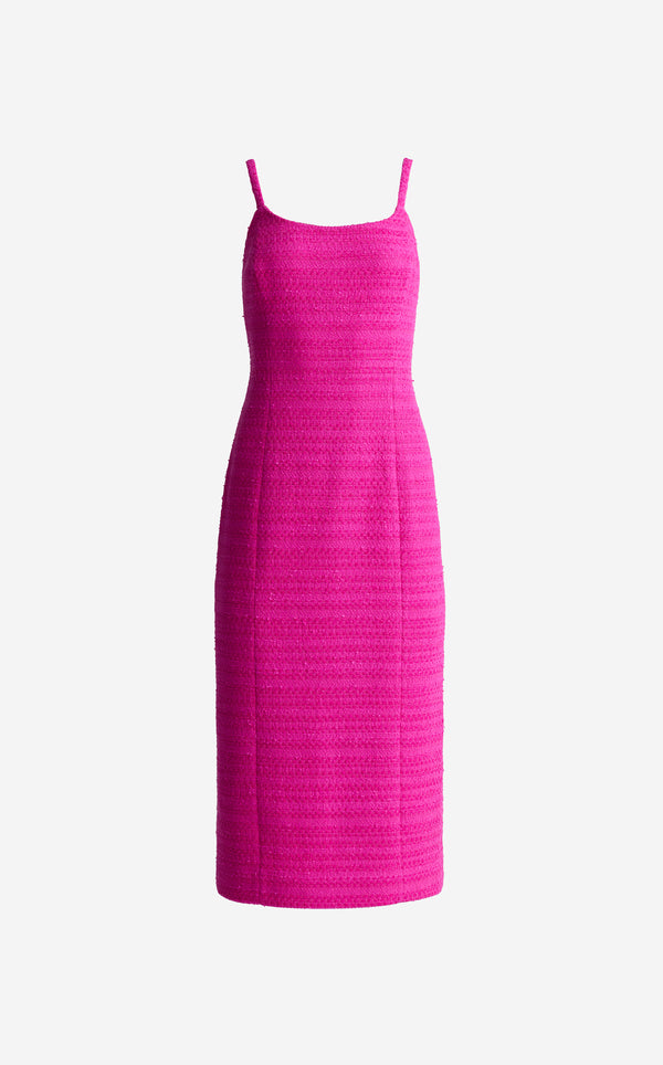 St. John Debra Dress In Bloomsbury Tweed HTPK