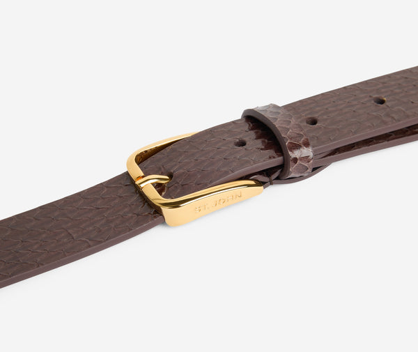 St. John Double Buckle Wrap Belt MCGL