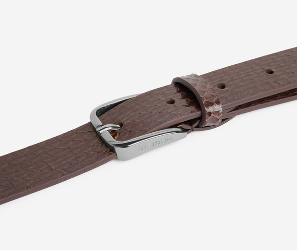 St. John Double Buckle Wrap Belt MCGT