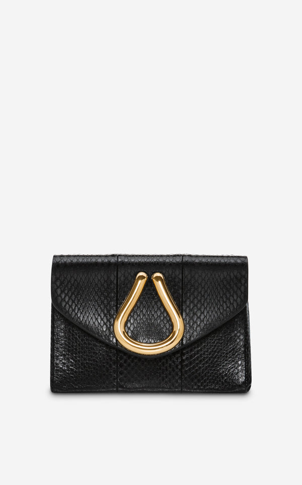 st. john Elaphe Water Snake Small Handbag BK00