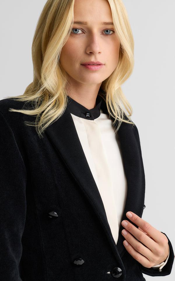 St. John Ellen Jacket In Monte Carlo Knit BK00