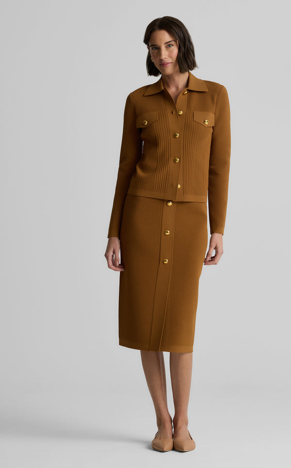 st. john Ellis Jacket in Madison Knit CINA