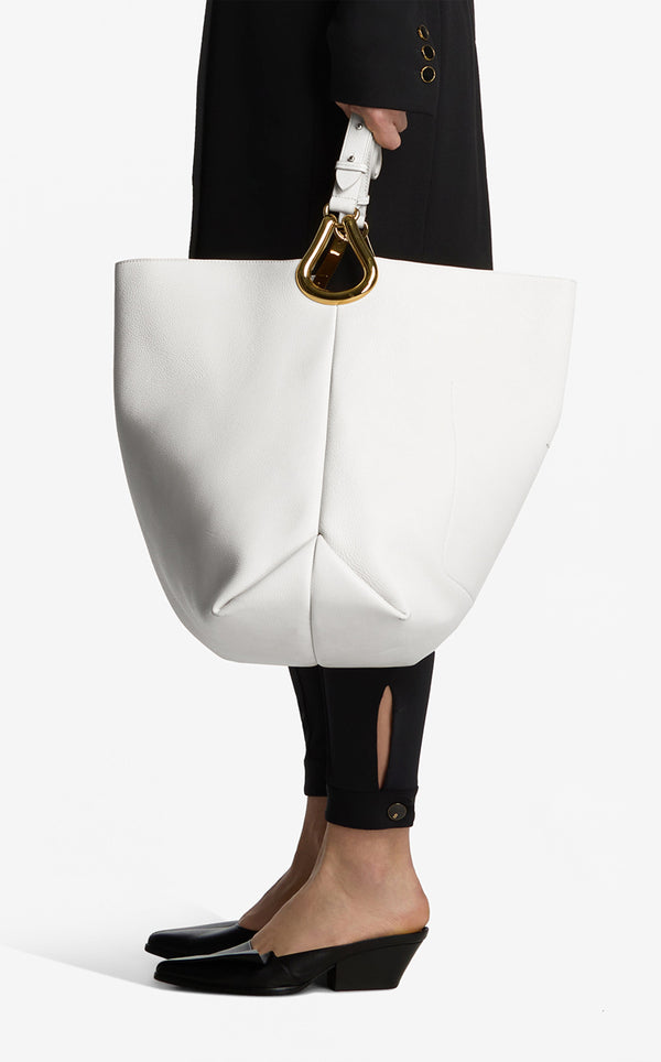 St. John Extra Large Leather Hobo Bag GES0