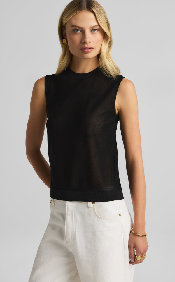 st. john Fine Lurex Shell BK00