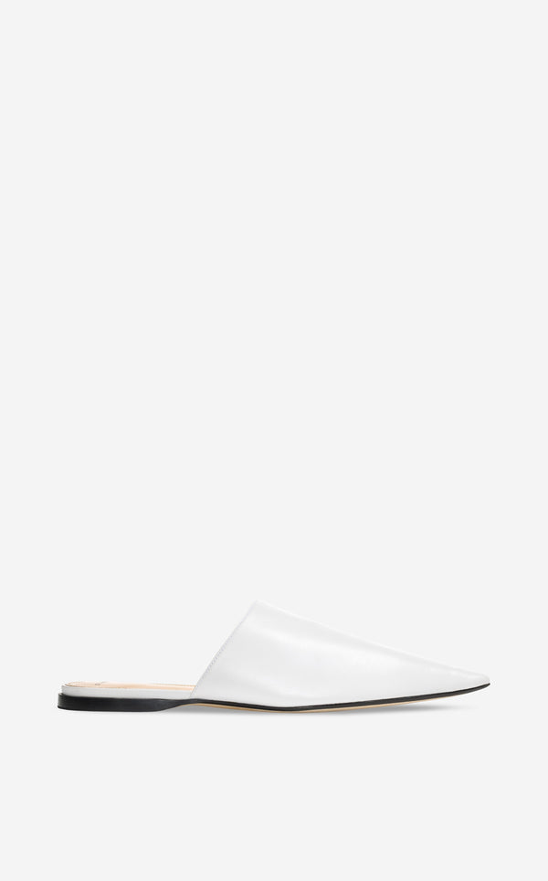st. john Flat Leather Mule BNCO