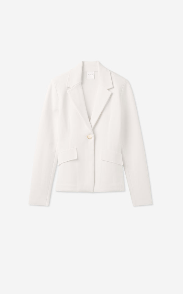 St. John Harper Jacket In Santa Roma Knit IV00