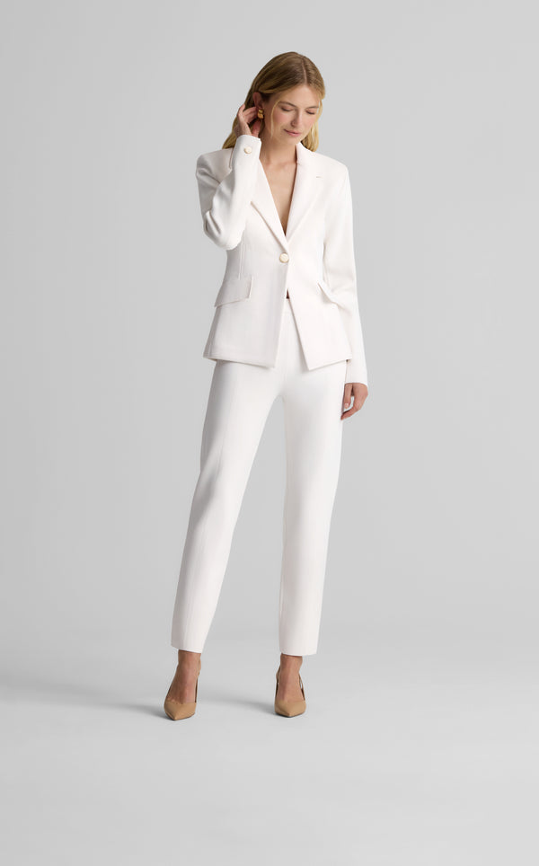 St. John Harper Jacket In Santa Roma Knit IV00