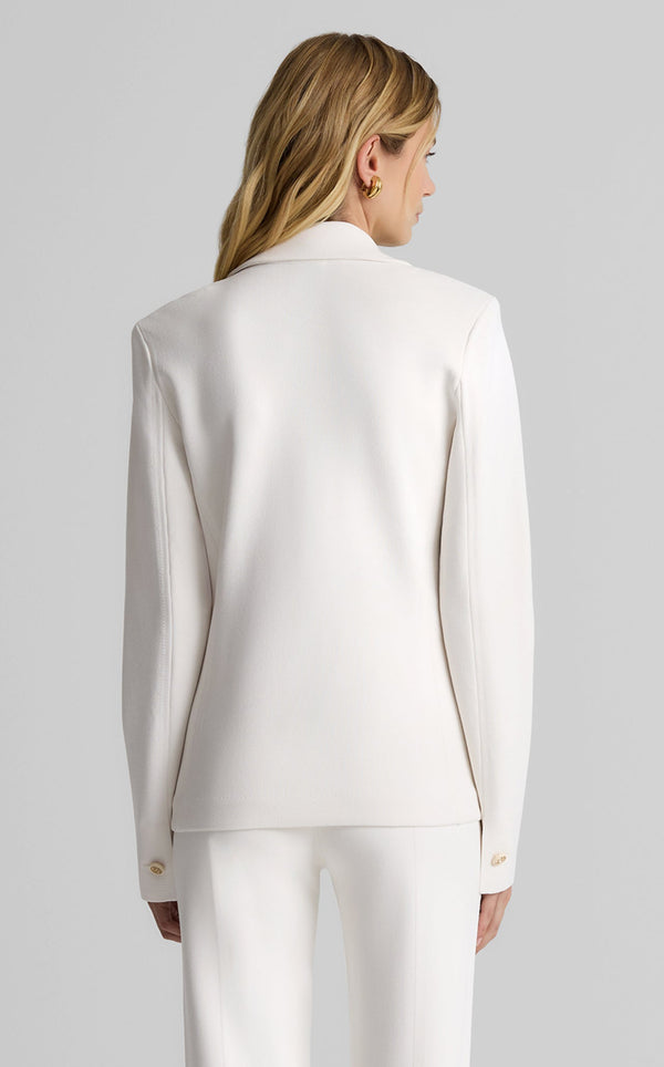 St. John Harper Jacket In Santa Roma Knit IV00