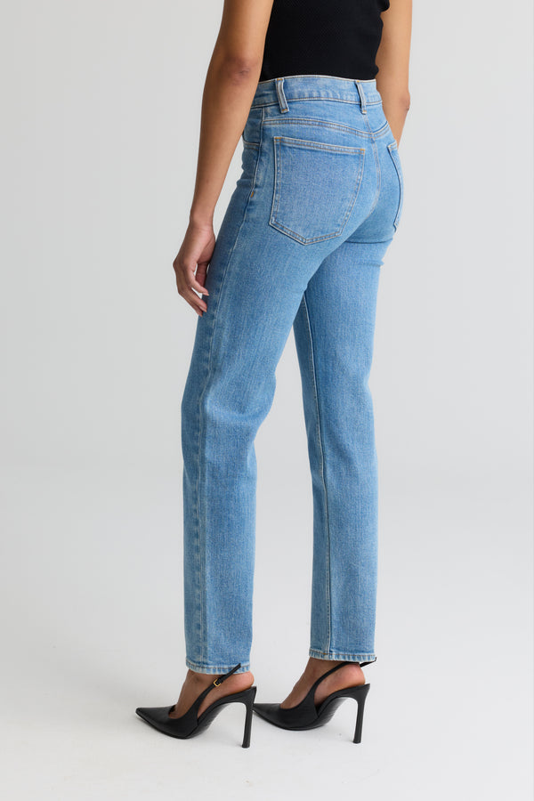 St. John Isabel Pant In Stretch Denim LIDW