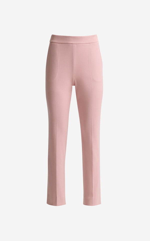 St. John Isabel Pant In Stretch Twill Suiting PINK