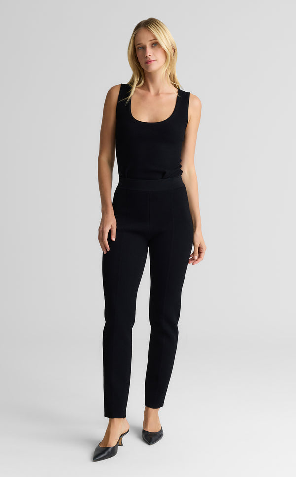 st. john Isabel Pant In Venezia Knit BK00