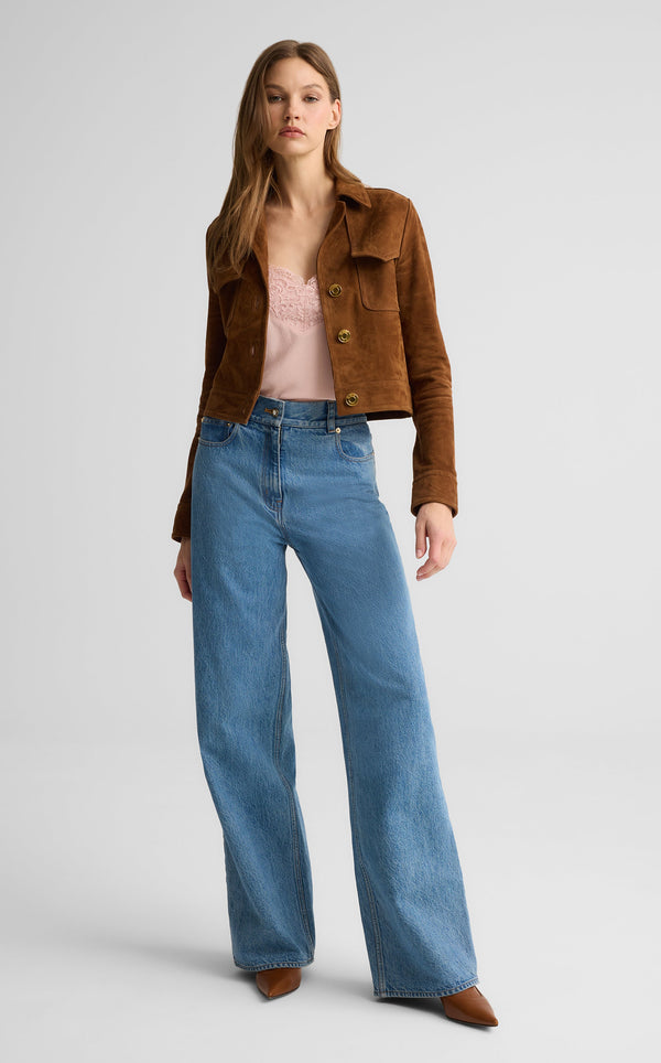 st. john Jolie Pant in Denim INWS