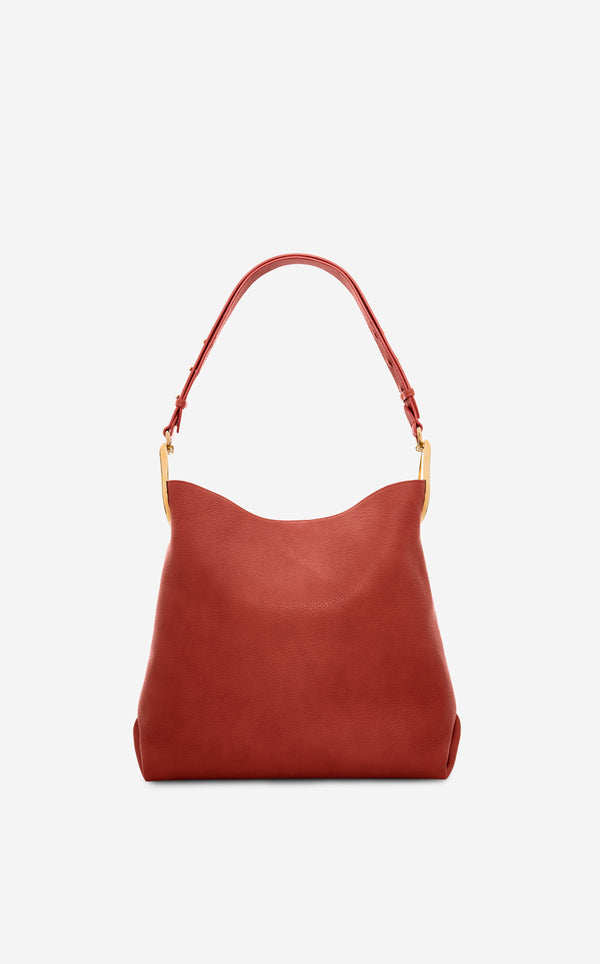 St. John Leather Hobo Bag BRIK
