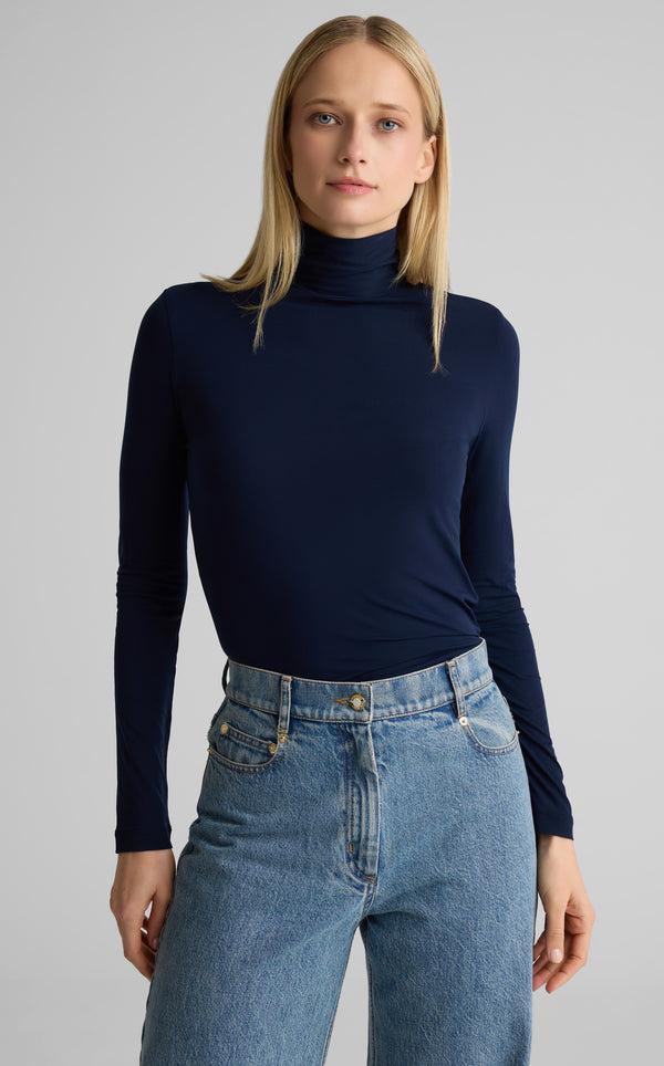 st. john Long Sleeve T-Neck Shell NV00