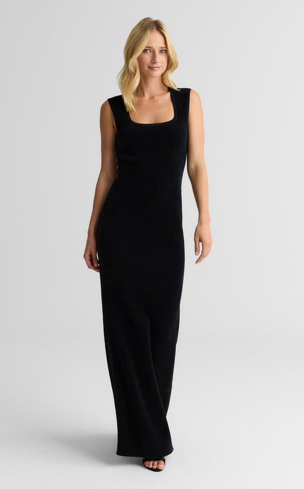 st. john Lynn Gown In Monte Carlo Knit BK00