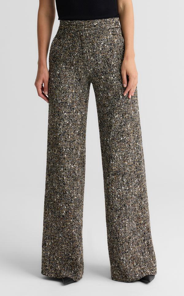 St. John Maddie Pant In Kensington Tweed BLEM