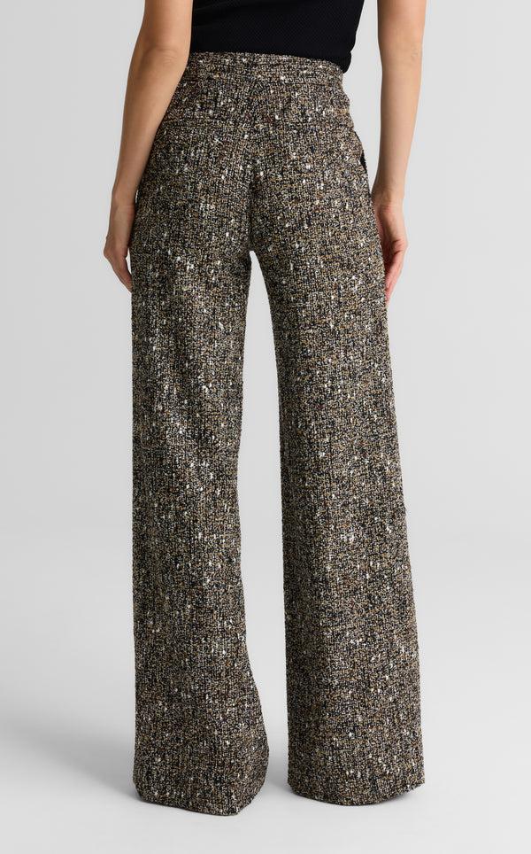 St. John Maddie Pant In Kensington Tweed BLEM