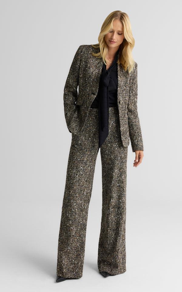 st. john Maddie Pant In Kensington Tweed BLEM