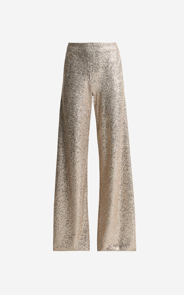 St. John Maddie Pant In Soft Tailored Sequin LLRM