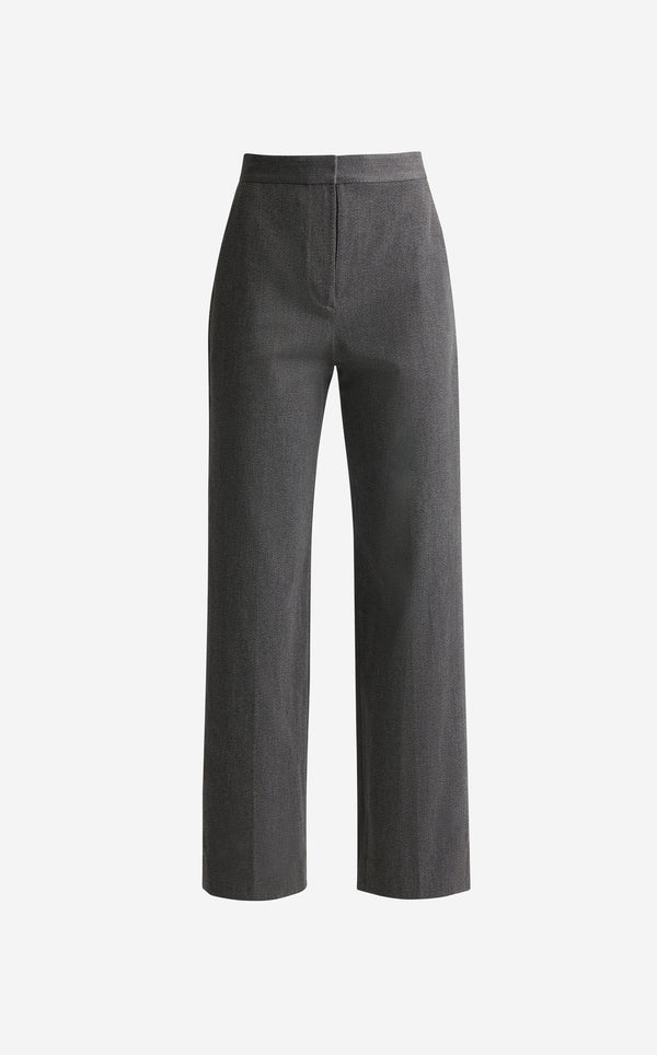 St. John Maddie Pant In Stretch Twill Suiting MGME