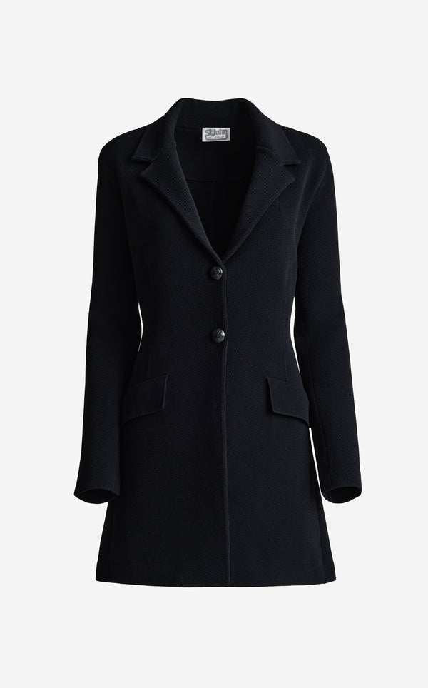 St. John Marianne Jacket In Venezia Knit BK00