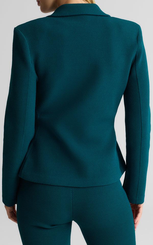 St. John Marie Jacket In Venezia Knit TRML