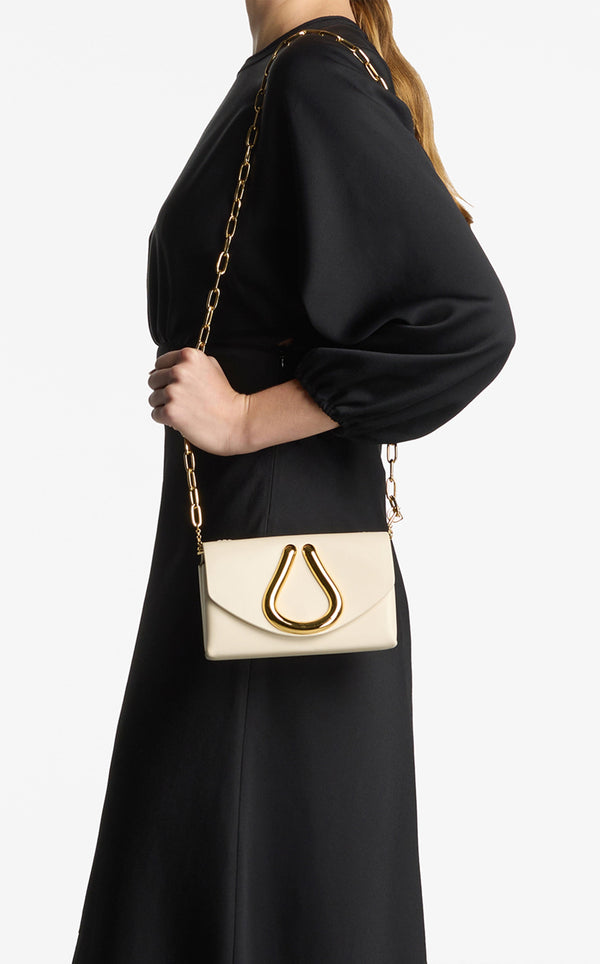 St. John Mini Loop Handbag CREA