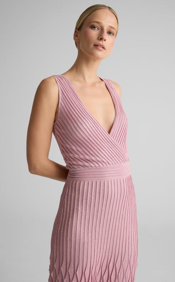 St. John Mirabelle Gown In Soirée Sequin Knit PYML
