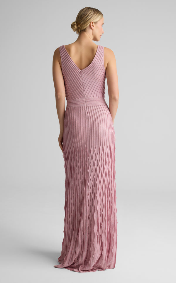 St. John Mirabelle Gown In Soirée Sequin Knit PYML