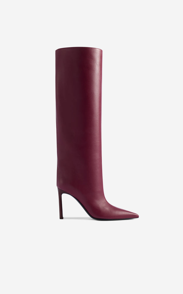 st. john Nappa Leather Slip-On Boots DKGA