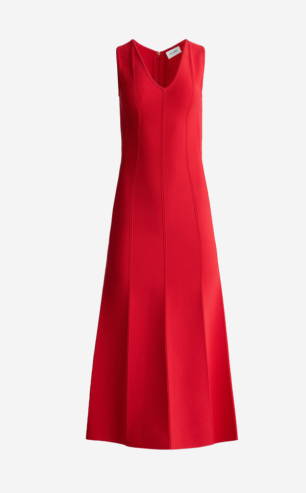 St. John Odette Dress In Valley Knit BTDC