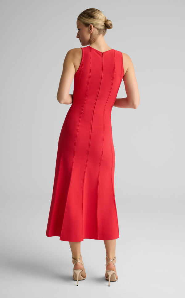 St. John Odette Dress In Valley Knit BTDC