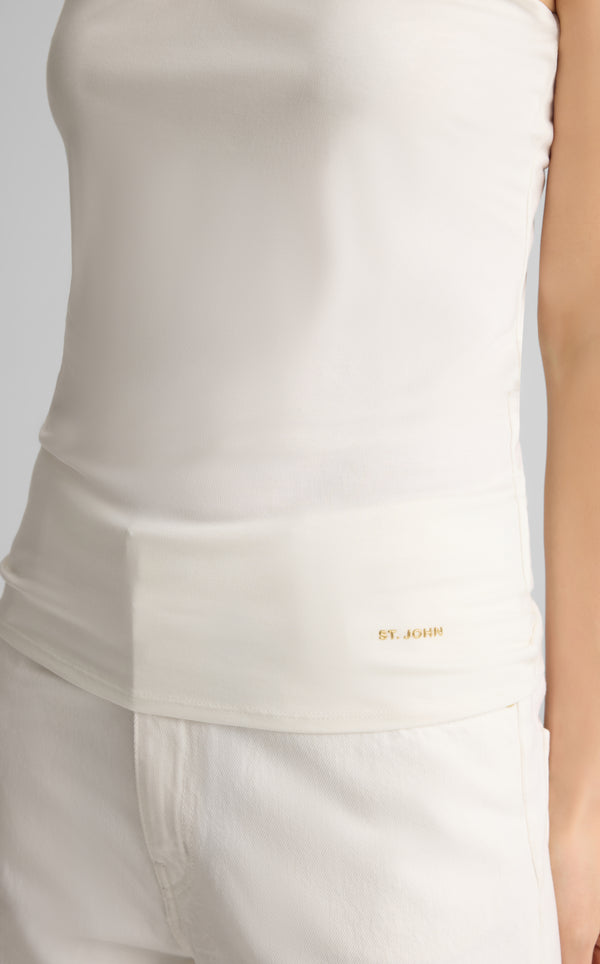 St. John Polished Jersey Tank IV00