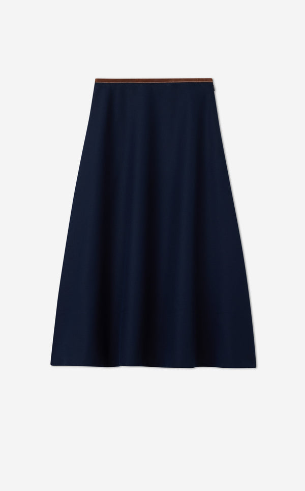 St. John Rowan Skirt In Stretch Gabardine NV00