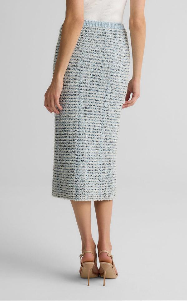 St. John Sadie Skirt In Brighton Knit AQWH