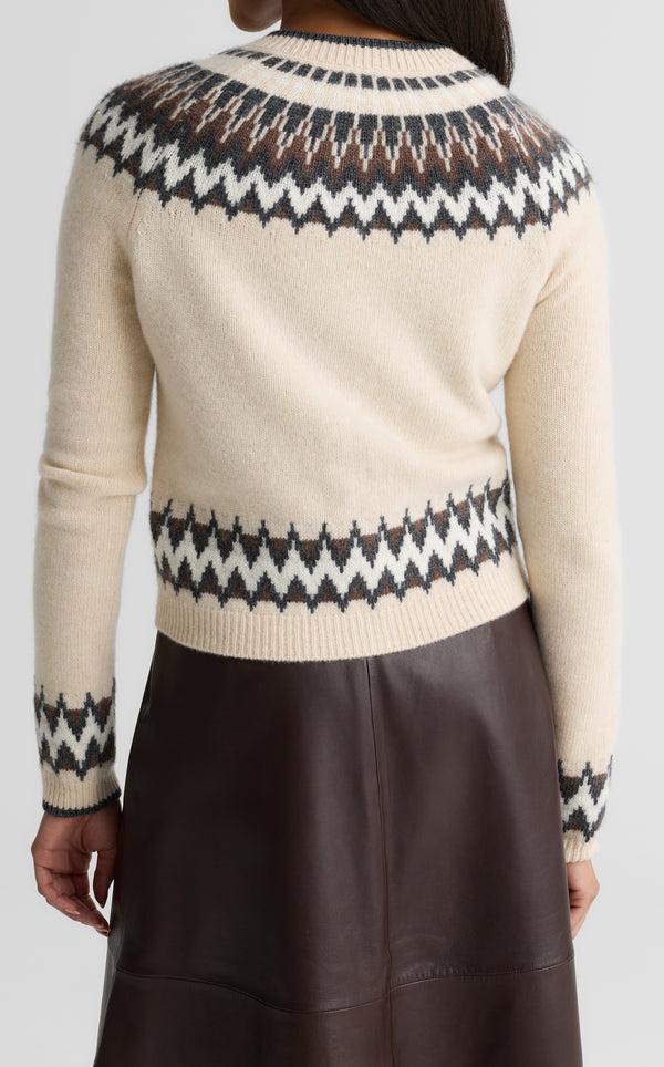 St. John Sally Cardigan In Cashmere Blend OTMM