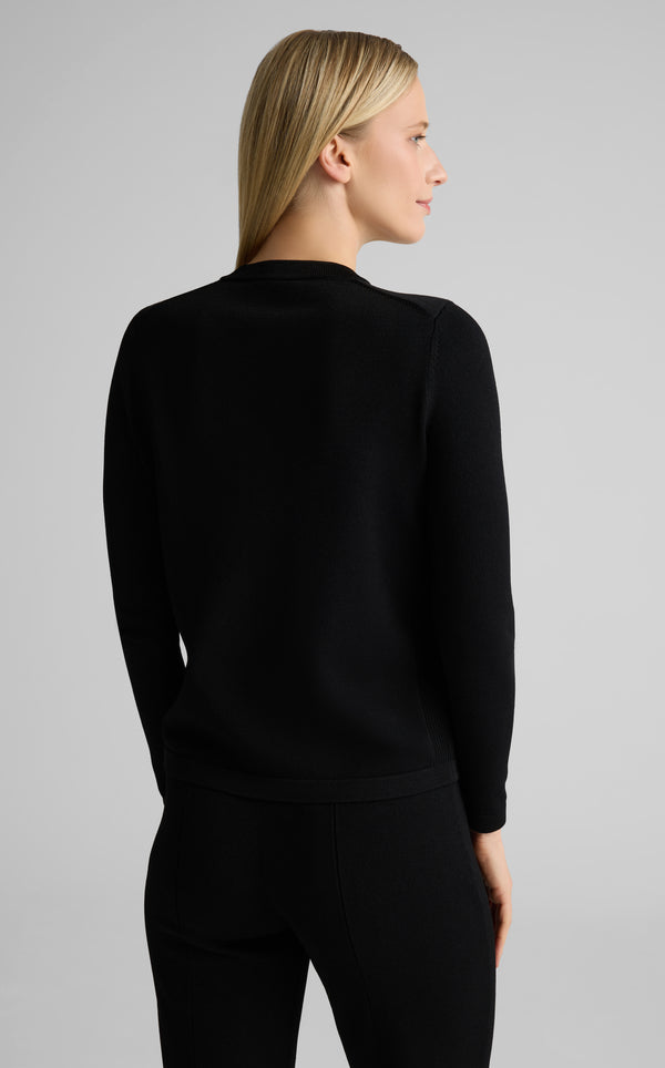 St. John Santiago Knit Cardigan BK00