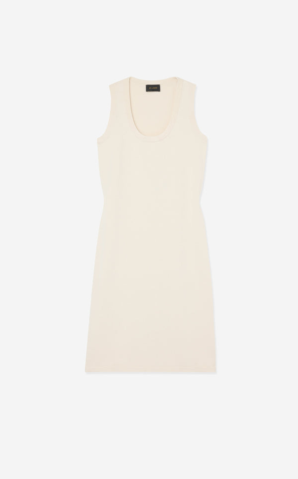 St. John Santiago Knit Scoop Neck Dress EC00