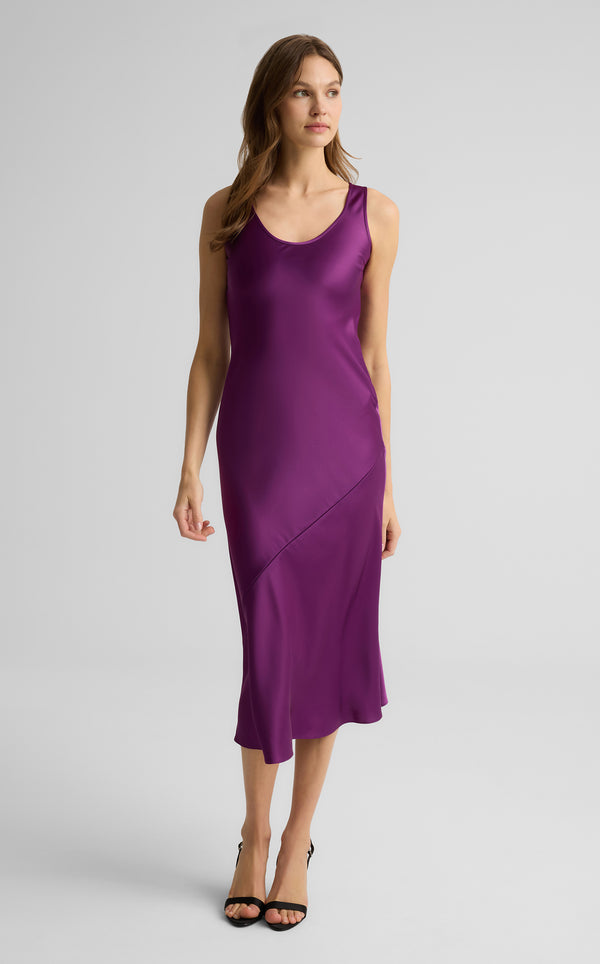 st. john Sara Dress in Liquid Satin BOYB